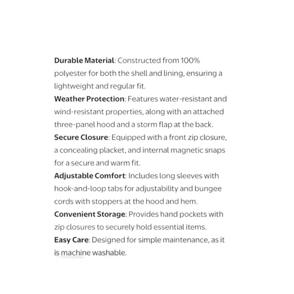 Ozark Trail Men's Light Blue Rain Jacket - Picture 6 of 16